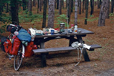 On circum-Lake Superior tour, 1990